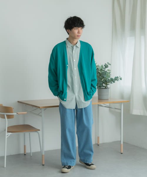 URBAN RESEARCH DOORS(アーバンリサーチドアーズ)/FORK&SPOON　ツータックデニムパンツ/img20