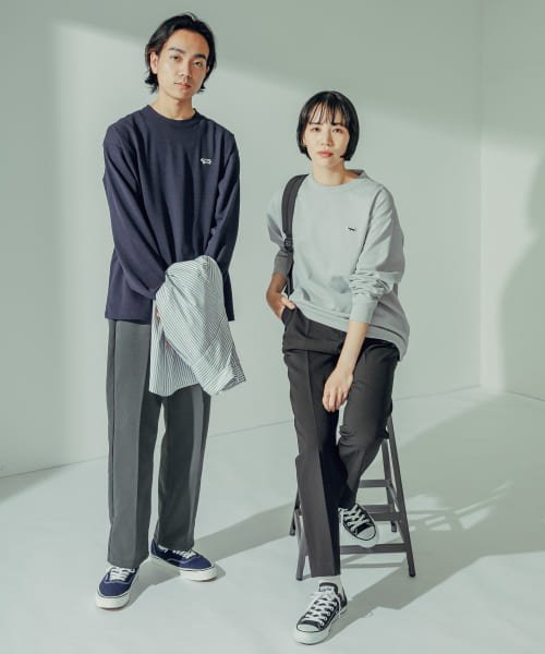 URBAN RESEARCH DOORS(アーバンリサーチドアーズ)/『XLサイズ/WEB限定』『別注』PENNEYS×DOORS　THEFOX鹿の子ロングスリーブTEE/img45