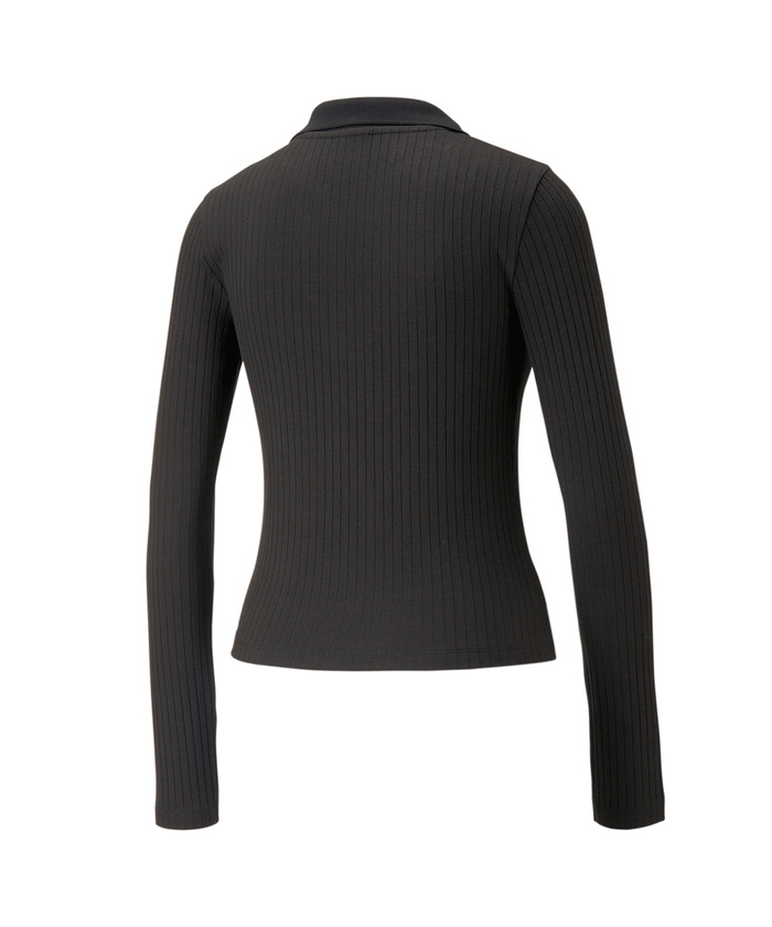 セール】ウィメンズ CLASSICS リブ付 Vネック 長袖 Tシャツ(505164067