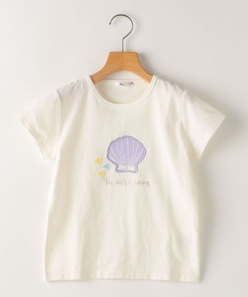 SHIPS KIDS(シップスキッズ)/SHIPS KIDS:100～130cm / シェル/サングラス モチーフ TEE/img13