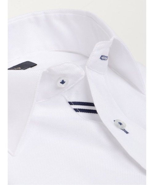 TAKA-Q(タカキュー)/綿100％ ノーアイロン スタンダードフィット ワイドカラー 長袖 シャツ メンズ ワイシャツ ビジネス yシャツ 速乾 ノーアイロン 形態安定/img01