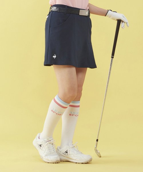 le coq sportif GOLF (ルコックスポルティフ（ゴルフ）)/【菅沼プロCM着用品番】サイドプリーツスカート【アウトレット】/img06