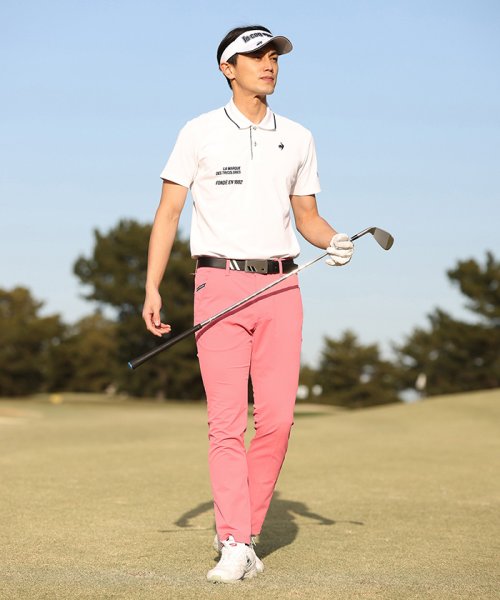 le coq sportif GOLF (ルコックスポルティフ（ゴルフ）)/【73cmサイズ展開あり】9分丈スラックス (吸汗速乾/ストレッチ/UV CUT(UPF15)/WH00のみKEEP CLEAN)【アウト【アウトレット】/img05