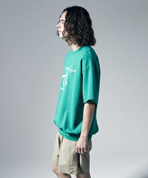 Penguin by Munsingwear(ペンギン　バイ　マンシングウェア)/【WEB限定】U.S.A.PENGUIN FRENCH TERRY SHORT SLEEVE/USAペンギン半袖スウェットシャツ【アウトレット】/img02