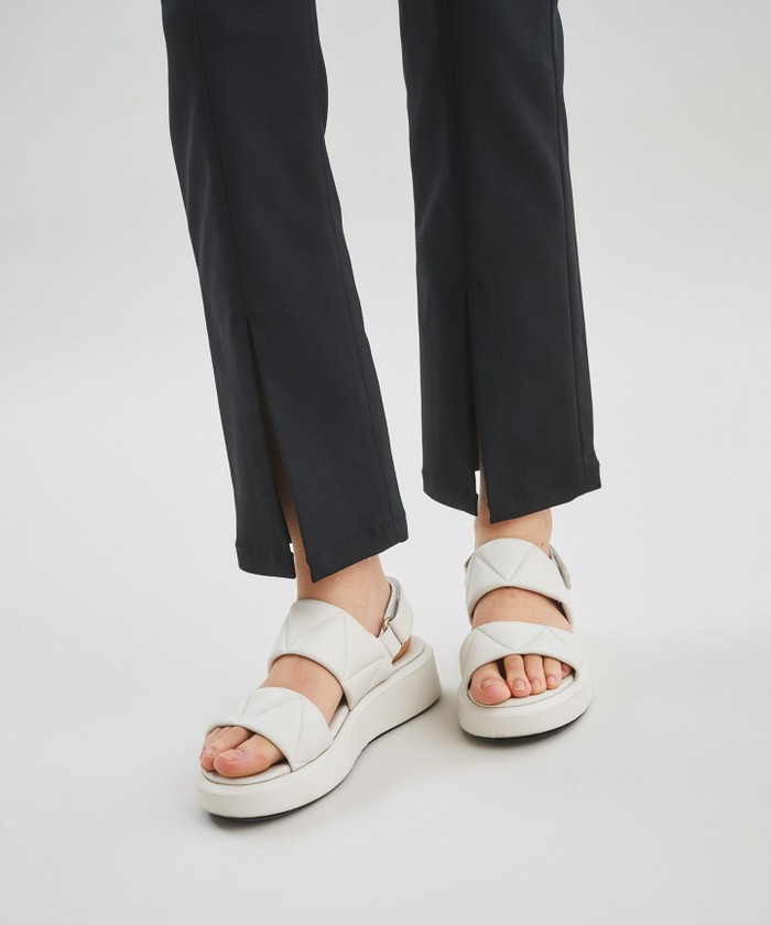 ストレッチスリットパンツ(505143932)｜阪急百貨店公式通販サイト