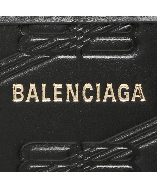 BALENCIAGA(バレンシアガ)/バレンシアガ トートバッグ ショルダーバッグ ハードウェアBBモノグラム Mサイズ ブラック レディース BALENCIAGA 714177 210HJ 100/img08
