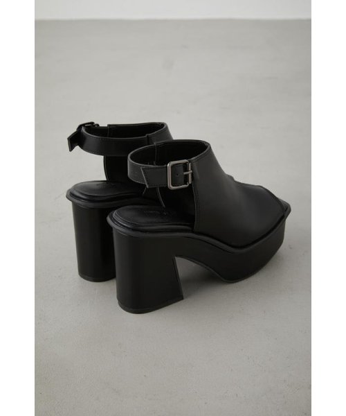 AZUL by moussy(アズールバイマウジー)/CENTER STITCH BOOTIE SANDALS/img02