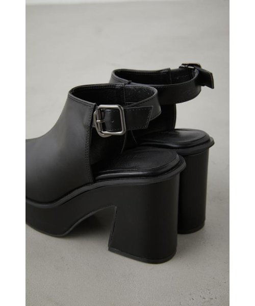 AZUL by moussy(アズールバイマウジー)/CENTER STITCH BOOTIE SANDALS/img04