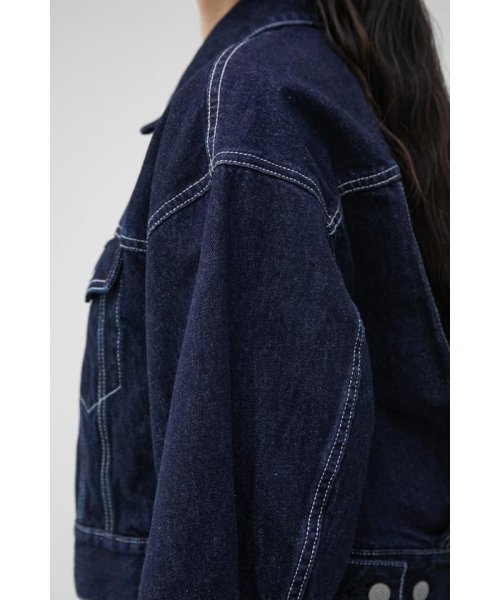 AZUL by moussy(アズールバイマウジー)/WIDE SLEEVE SHORT DENIM JACKET/img17