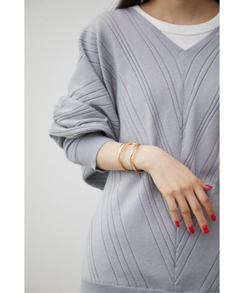 AZUL by moussy(アズールバイマウジー)/DOUBLE RING BANGLES/img06