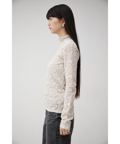 AZUL by moussy(アズールバイマウジー)/CUT LACE LONG SLEEVE TOPS/img05
