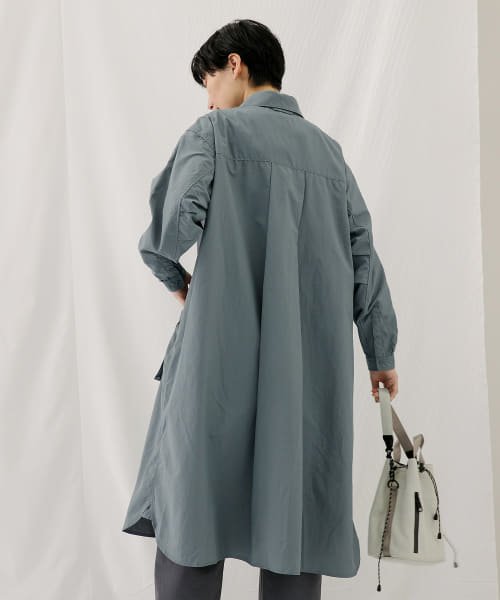 EKAL(EKAL)/『撥水』『UVカット』『別注』BURLAP OUTFITTER×EKAL　サプレックスナイロンシャツワンピース/img05