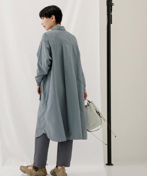 EKAL(EKAL)/『撥水』『UVカット』『別注』BURLAP OUTFITTER×EKAL　サプレックスナイロンシャツワンピース/img09