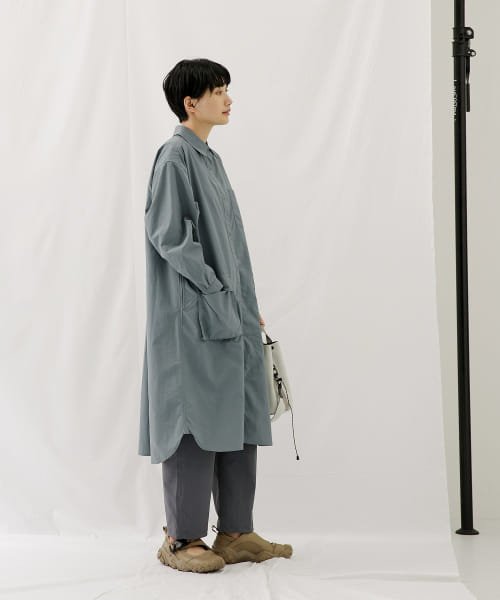 EKAL(EKAL)/『撥水』『UVカット』『別注』BURLAP OUTFITTER×EKAL　サプレックスナイロンシャツワンピース/img10