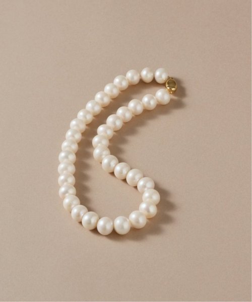 エシカル淡水ポテトパールネックレス10mm36cm SV 