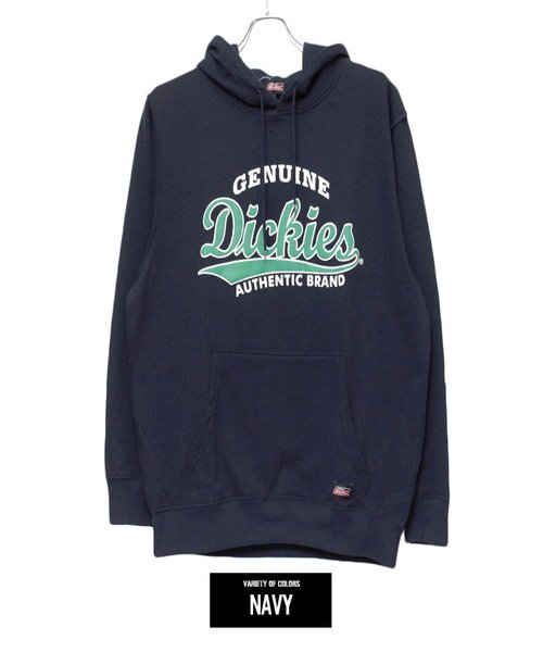 one colors(ワンカラーズ)/ジェニュイン ディッキーズ(GENUINE Dickies) プルオーバー パーカー メンズ 大きいサイズ ロゴ プリント 裏毛 裏使い スウェット スエット /img06