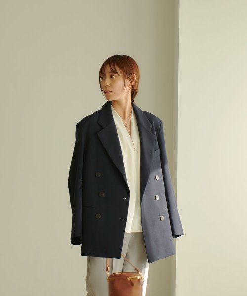 marjour(マージュール)/SHOULDER TUCK BLOUSE/img14