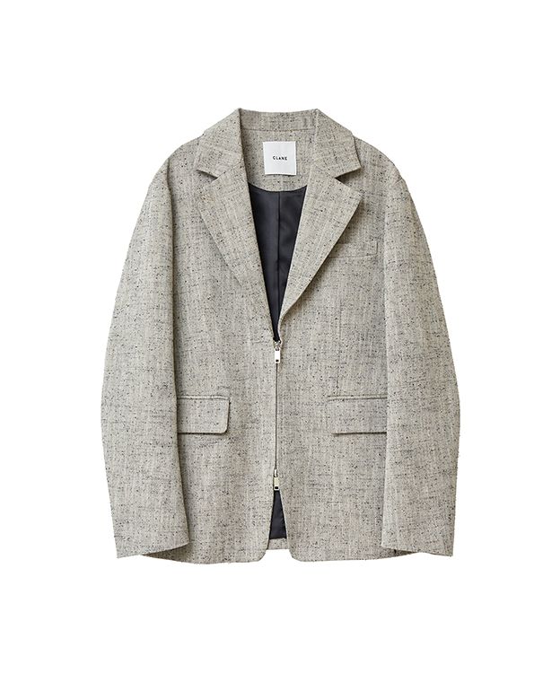 CLANE ZIP TAILORED JACKET