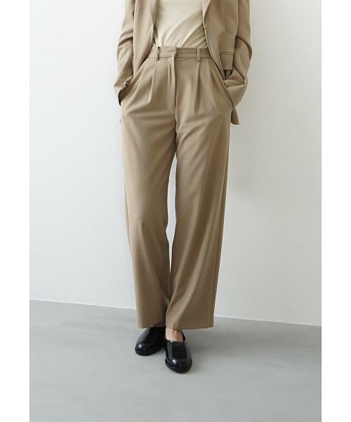 CLANE(クラネ)/【EXCLUSIVE】TWO TUCK TAPERED PANTS/img10