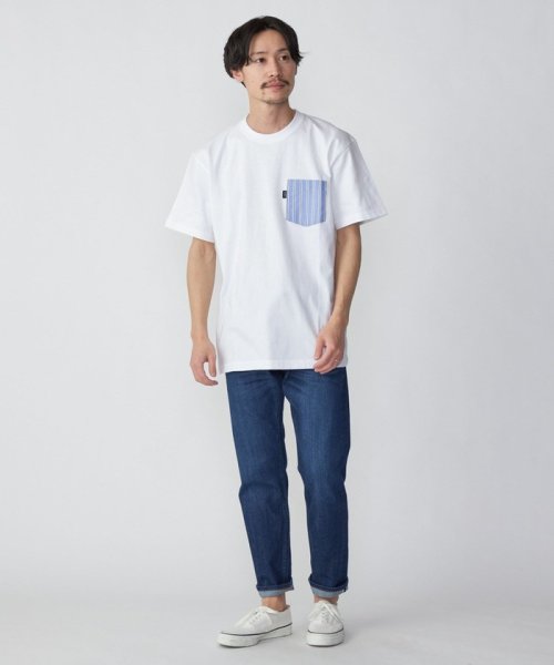 SHIPS MEN(シップス　メン)/*SHIPS: ストライプ シャツ ポケット Tシャツ/img08