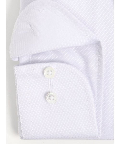 TAKA-Q(タカキュー)/超長綿120双糸 スタンダードフィット ワイドカラー 長袖 シャツ メンズ ワイシャツ ビジネス yシャツ 速乾 ノーアイロン 形態安定/img02