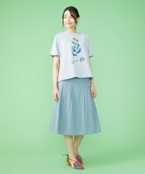 Jocomomola(ホコモモラ)/Hormiga 刺繍スカート/img17