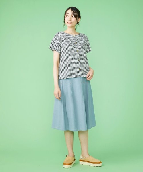 Jocomomola(ホコモモラ)/Hormiga 刺繍スカート/img18
