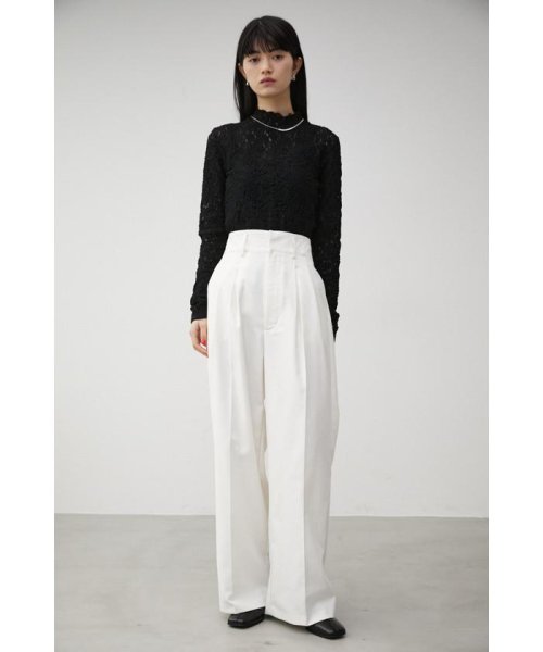 AZUL by moussy(アズールバイマウジー)/FRONT DARTS HIGH WAIST PANTS/img02