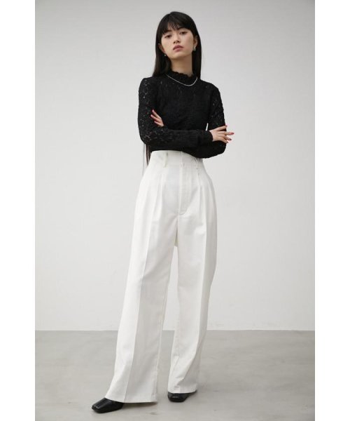 AZUL by moussy(アズールバイマウジー)/FRONT DARTS HIGH WAIST PANTS/img03