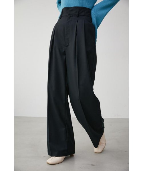 AZUL by moussy(アズールバイマウジー)/FRONT DARTS HIGH WAIST PANTS/img10