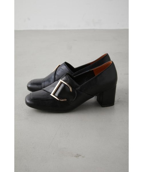 AZUL by moussy(アズールバイマウジー)/DIAGONAL BELT BUCKLE LOAFER/img01