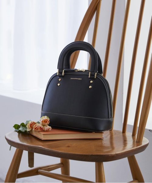 ポイントステッチショルダーバッグ 