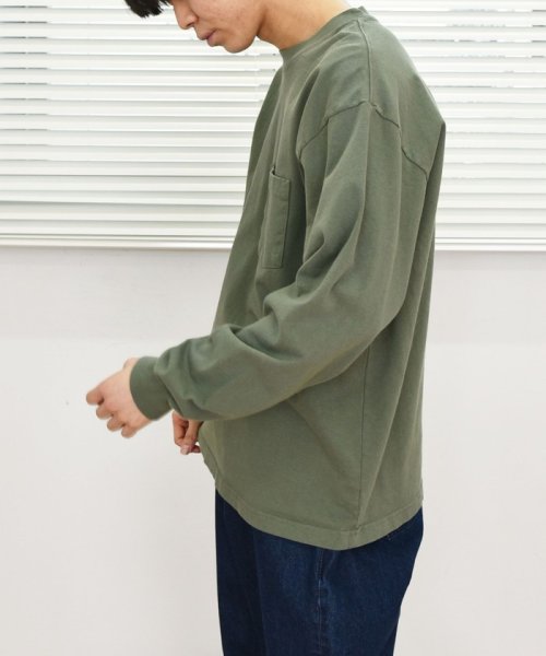 SHIPS any MEN(シップス　エニィ　メン)/【SHIPS any別注】LA APPAREL: 8.5oz 長袖 Tシャツ 23SS◇/img37