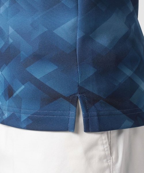 Munsingwear(マンシングウェア)/SUNSCREENグラデーションプリント半袖シャツ(UV CUT(UPF15)/吸汗速乾/遮熱/クーリング(効果)【アウトレット/img34