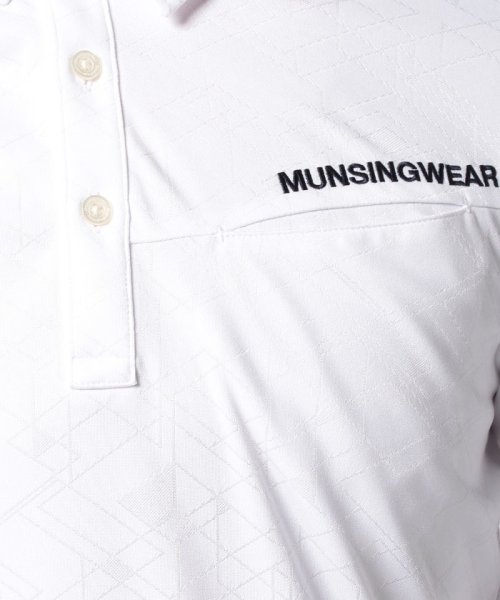 Munsingwear(マンシングウェア)/MOTION3Dジャカード長袖シャツ(UV CUT(UPF15)/吸汗速乾)【アウトレット】/img31