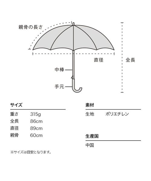 Wpc．(Wpc．)/【Wpc.公式】［ビニール傘］ドームシルエットシャイニーアンブレラ  60cm レディース 長傘/img08