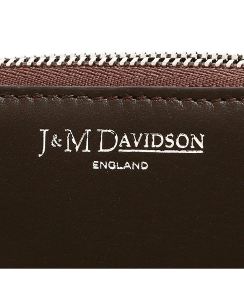 J&M DAVIDSON(ジェイアンドエム　デヴィッドソン)/ジェイアンドエムデヴィッドソン 二つ折り財布 ミニ財布 コインケース ブラウン レディース J&M DAVIDSON SSZW0XXSCXX 690S/img06