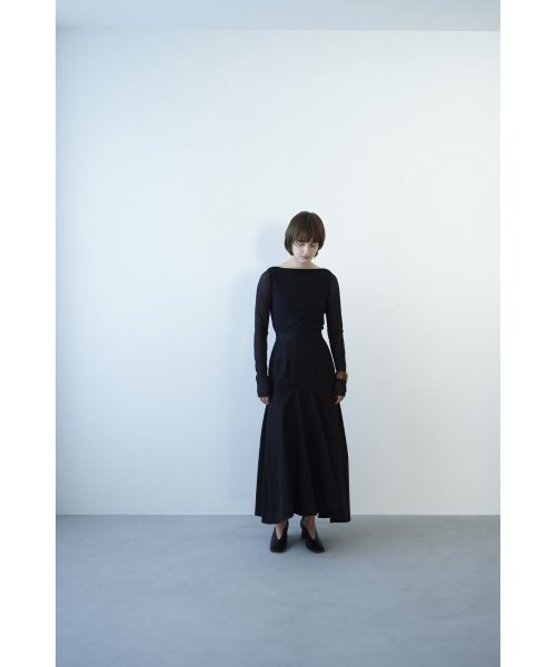 CLANE(クラネ)/RANDOM HEM FLARE SKIRT/img03