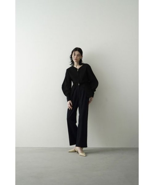 CLANE(クラネ)/ARCH CUT HEAVY RIB TOPS/img07