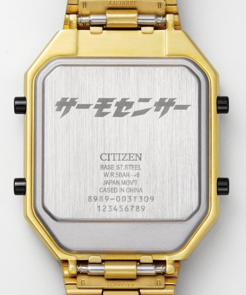CITIZEN COLLECTION RECORD LABEL(CITIZEN COLLECTION RECORD LABEL)/RECORD LABEL サーモセンサー限定モデル　ゴールド/img03