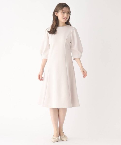 index(インデックス)/【DRESS】ダブルフェイス フィット＆フレアワンピース/img06