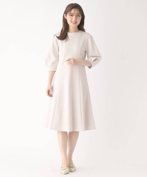 index(インデックス)/【DRESS】ダブルフェイス フィット＆フレアワンピース/img07