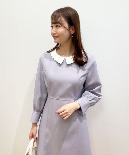 index(インデックス)/【DRESS】フラワーカラー取り外し2WAYワンピース/img03