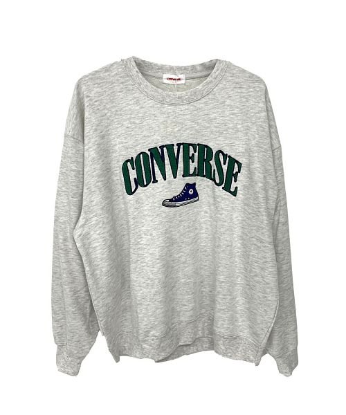 SB Select(エスビーセレクト)/CONVERSE BIG裏毛BACKサガラシューズクルーネック長袖トレーナー スウェット/img12