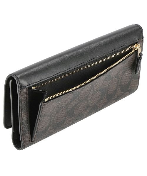 COACH(コーチ)/コーチ C5966 長財布 SLIM TRIFOLD WALLET スリム シグネチャー レディース/img02