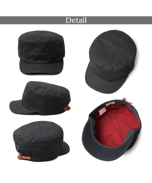 Besiquenti(ベーシックエンチ)/キャンバス ショートバイザー ワークキャップ シンプル カジュアル 帽子 メンズ/img06