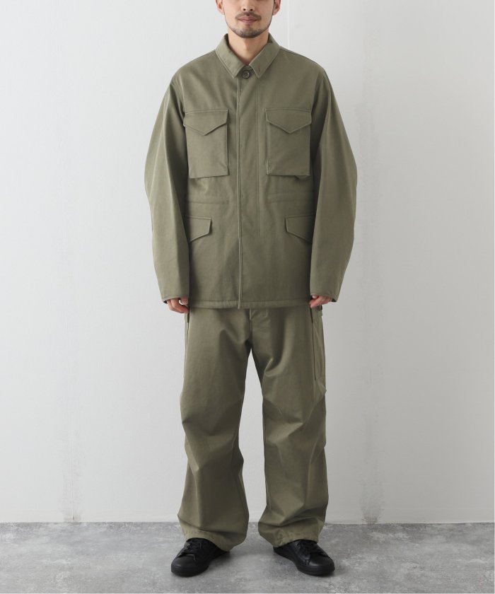 【WARDER / ワーダー】 RUBBED FINX DRILL M51 JACKET