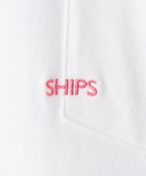 SHIPS MEN(シップス　メン)/*SHIPS: マイクロ SHIPSロゴ ポケット Tシャツ/img66