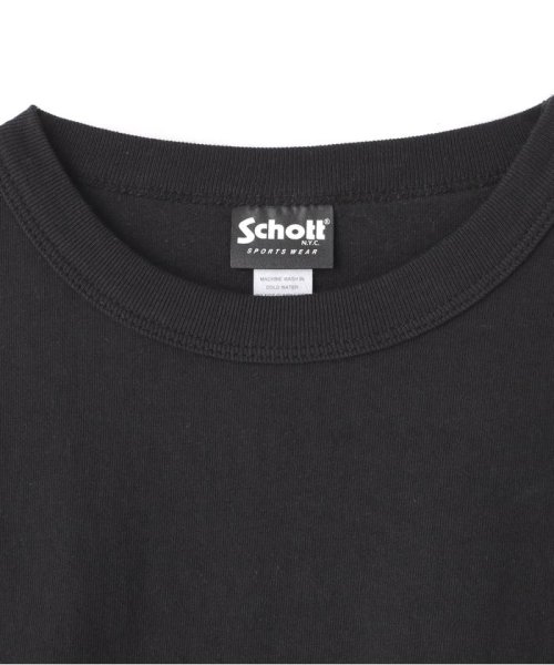 Schott(ショット)/S/S T－SHIRT "EMBROIDERED　SCHOTT　BROS."/刺繍Tシャツ "ショットブロス/img12