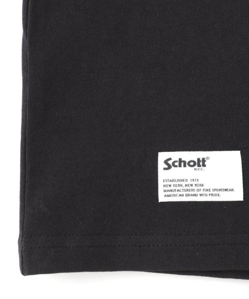 Schott(ショット)/S/S T－SHIRT "EMBROIDERED　SCHOTT　BROS."/刺繍Tシャツ "ショットブロス/img15